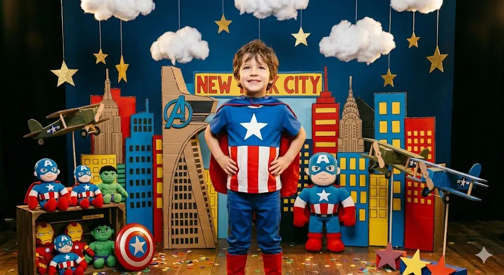 #0016 Superhero Costume Photoshoot