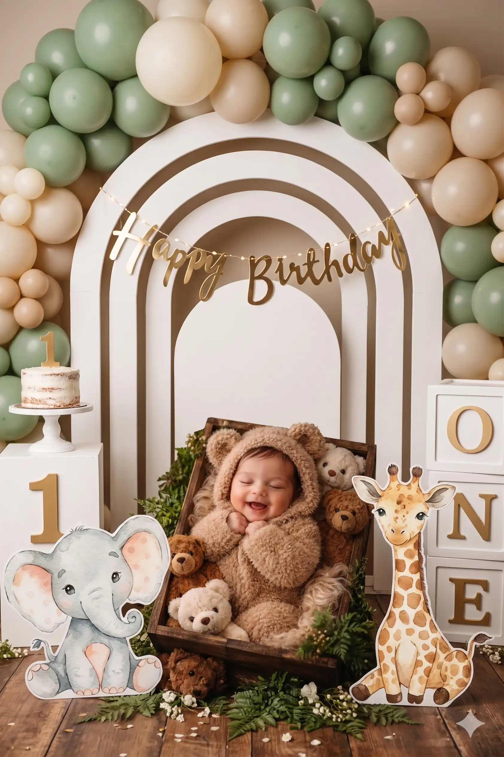 #0018 Baby Birthday Photoshoot Prompts