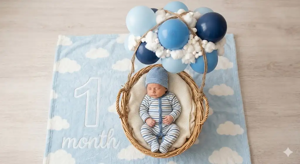 #0044 Baby photoshoot ai prompt