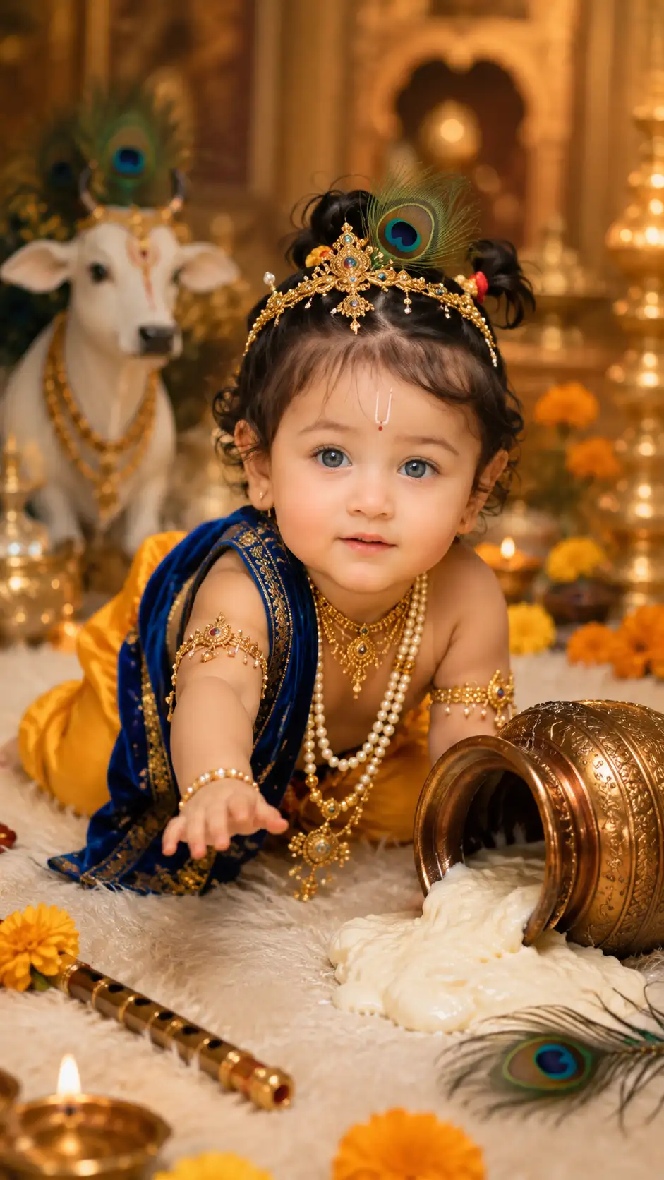 A high quality AI generated image of #0116 Kanha