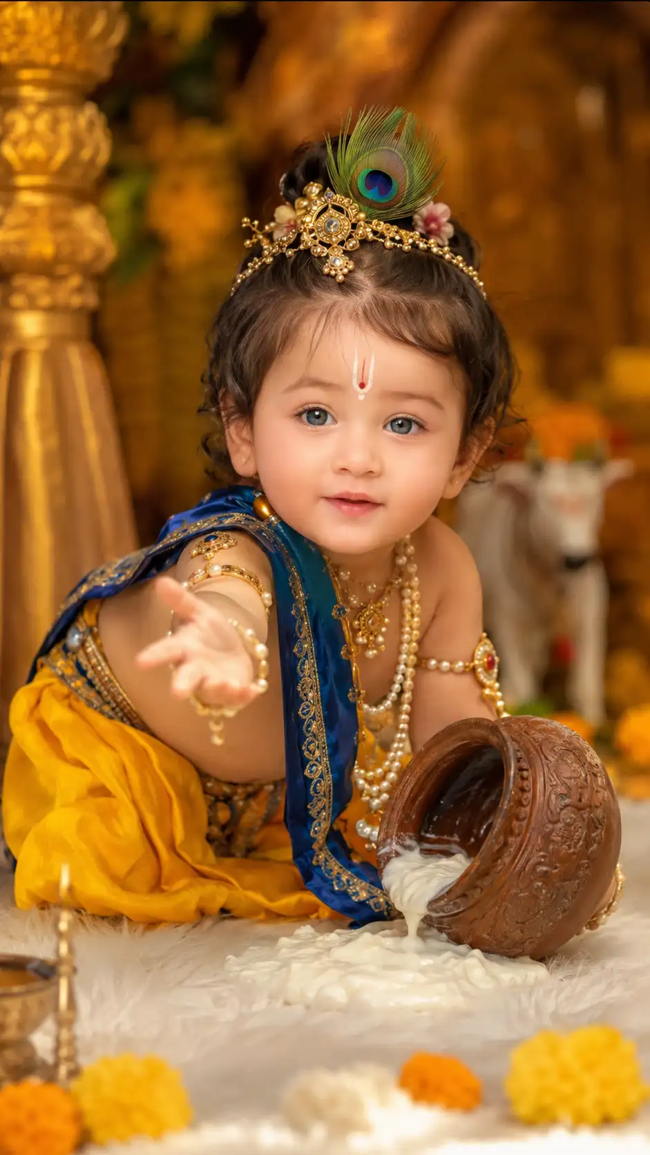 A high quality AI generated image of #0117 Kanha