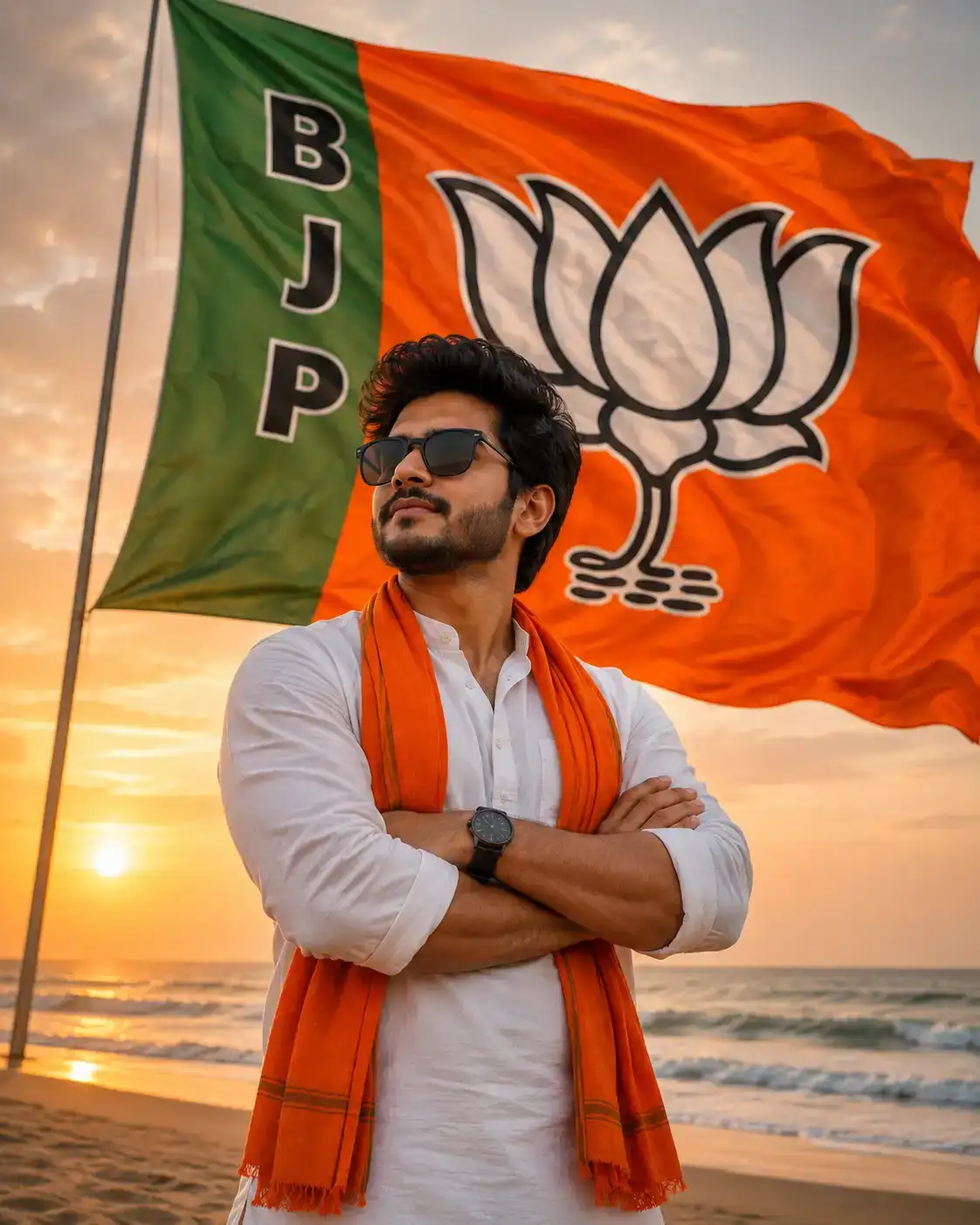 #0121 BJP Flag