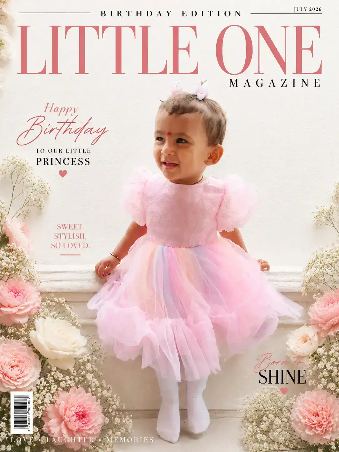 #0147 Luxury Birthday Magazine Cover